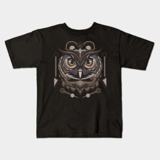Monitoring owl Kids T-Shirt